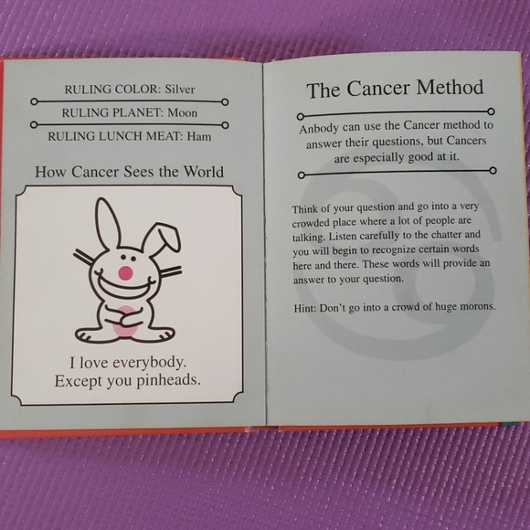 it's happy bunny What's Your Sign by Jim Benton - Picture 3 of 3